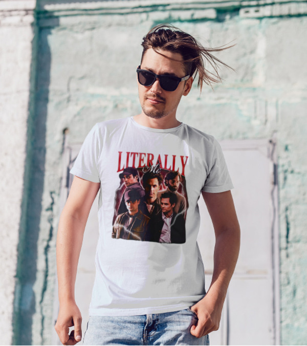 Notsafeforwear Joe Goldberg Literally Me Collage T-Shirt