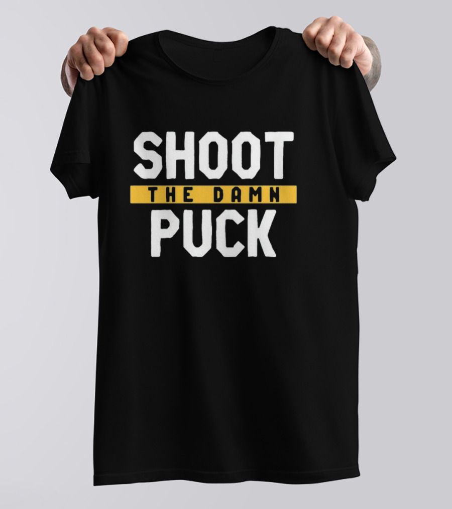 Pittsburgh Shoot The Damn Puck T-Shirt