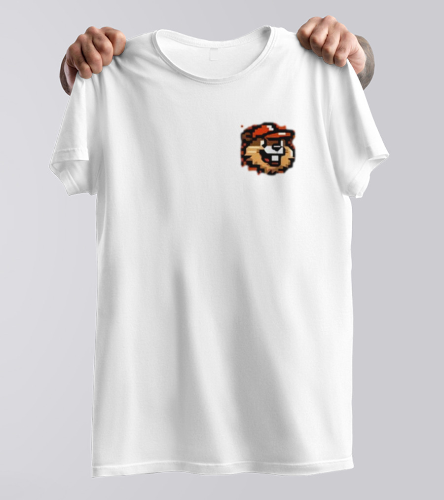 Digital Dam The Pac 2 Oregon State Beaver Retro Pixel T-Shirt