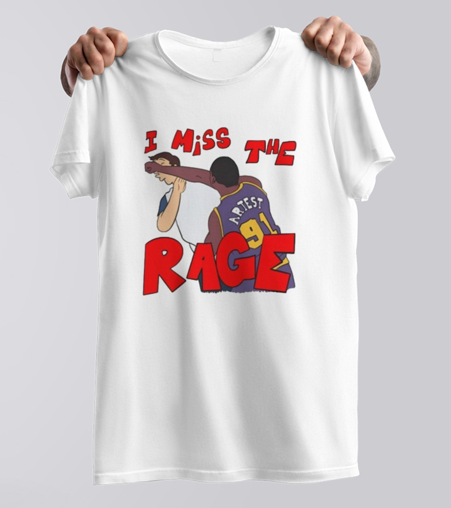 Lucca International I Miss The Rage Artest 91 T-Shirt