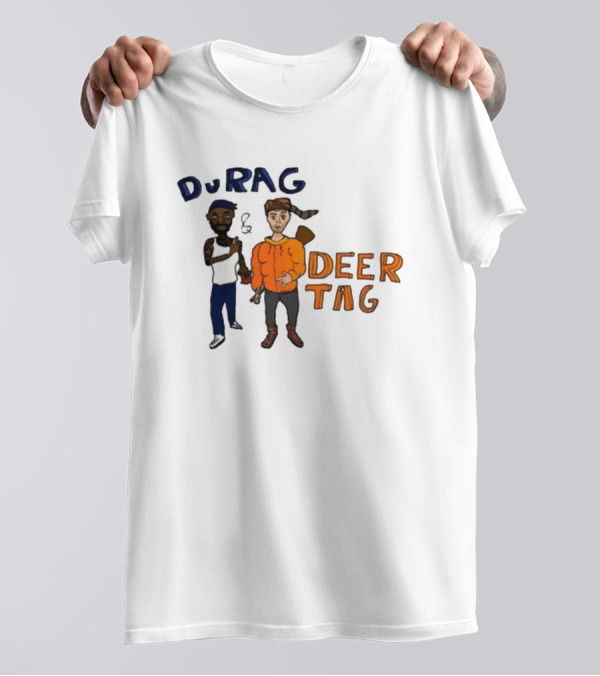 Topbananausa Store Durag Deer Tag T-Shirt