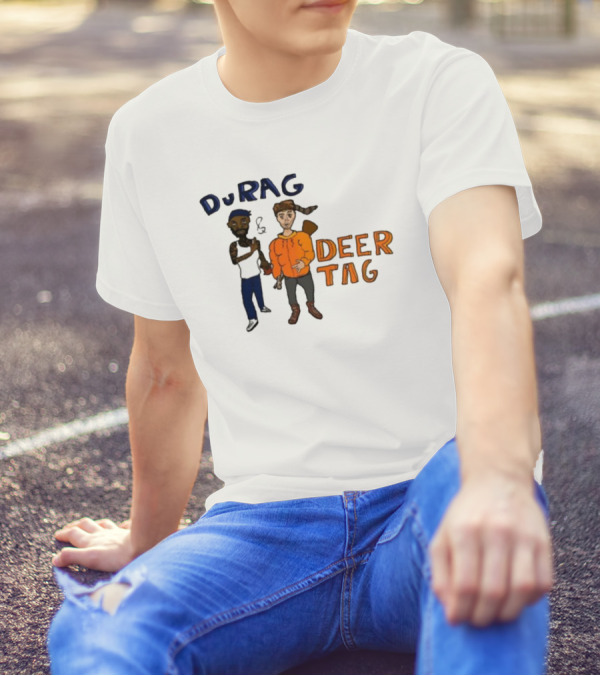 Topbananausa Store Durag Deer Tag T-Shirt
