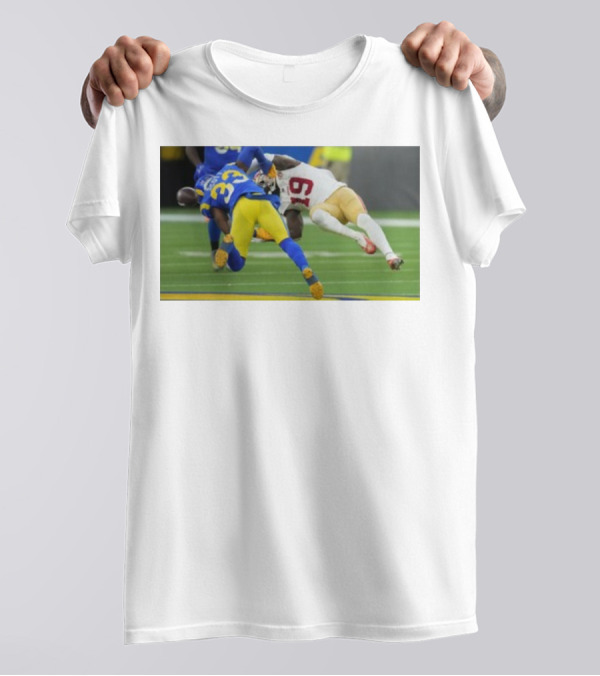 Nick Scott Tackling Deebo Samuel NFL Matchup T-Shirt