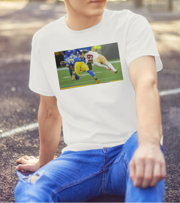 Nick Scott Tackling Deebo Samuel NFL Matchup T-Shirt
