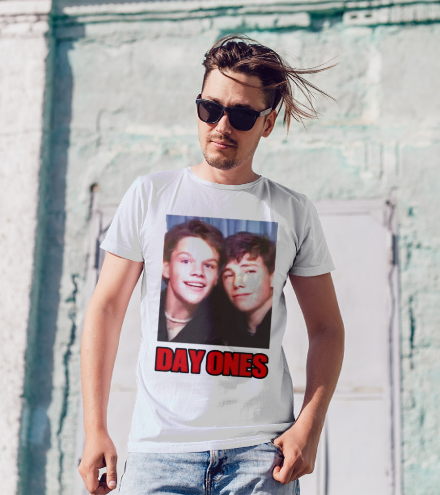 Matt Damon Ben Affleck Day Ones Friends Forever T-Shirt