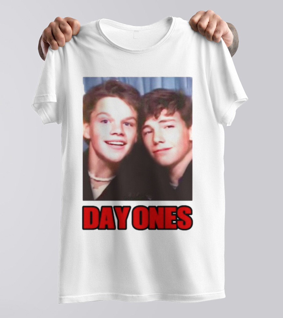 Matt Damon Ben Affleck Day Ones Friends Forever T-Shirt