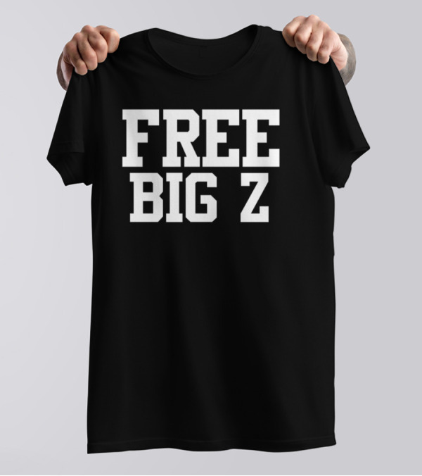 Free Big Z Movement For Fans Of Zydrunas Ilgauskas T-Shirt
