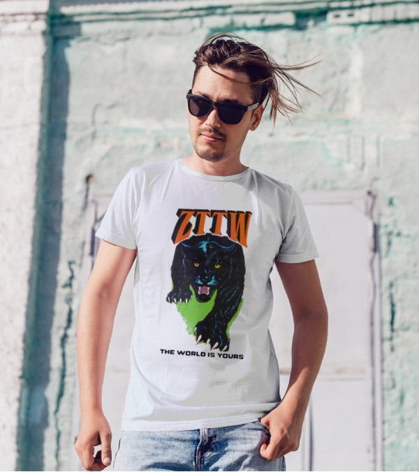 ZTTW The World Is Yours Black Panther T-Shirt