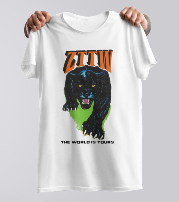 ZTTW The World Is Yours Black Panther T-Shirt