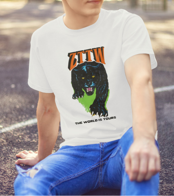 ZTTW The World Is Yours Black Panther T-Shirt