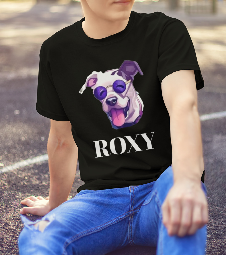 Too Cool Roxy Jbtv Purple Sunglasses Dog T-Shirt