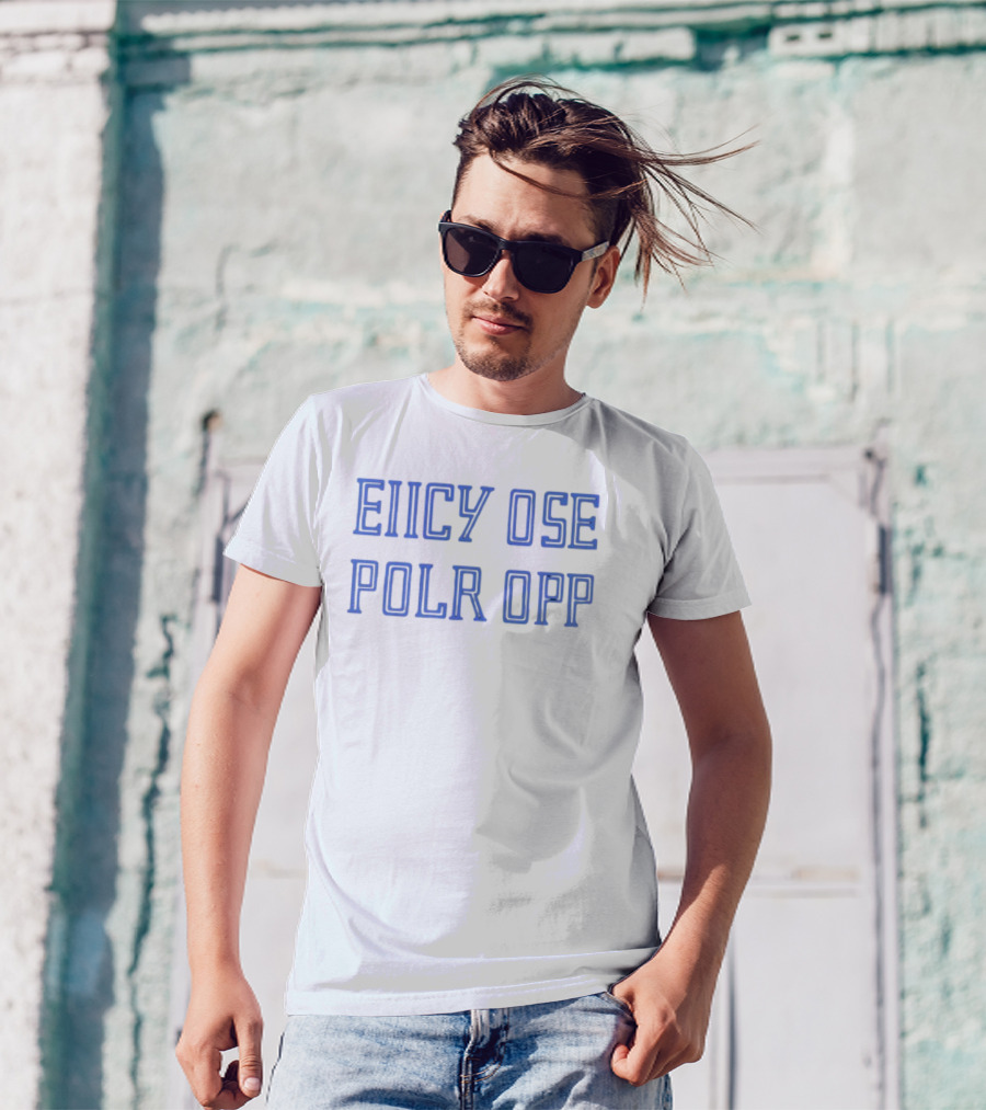 Eiicy Ose Polr Opp Willie Nelson T-Shirt