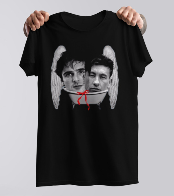 Bff Bath Time Angel Wings Faces Bathtub T-Shirt
