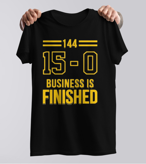 144 15-0 Business Is Finished Triblend T-Shirt