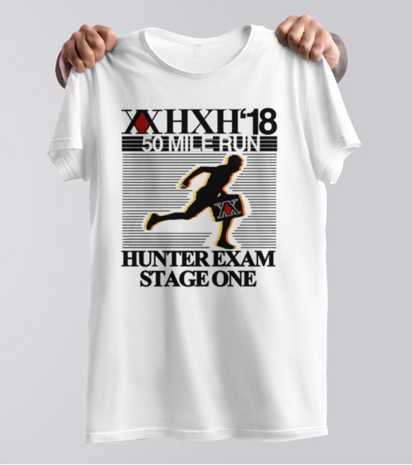XXHXH '18 50 Mile Run Hunter Exam Stage One T-Shirt
