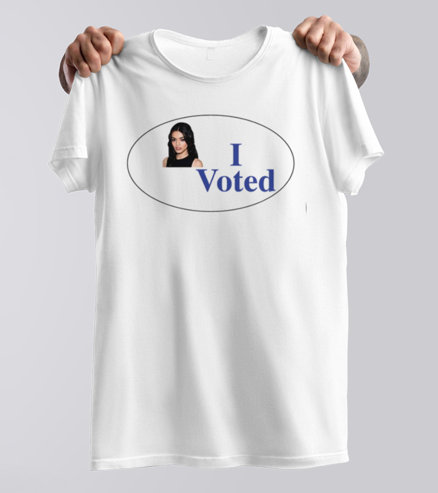 I Voted Saturn Rachel Zegler T-Shirt
