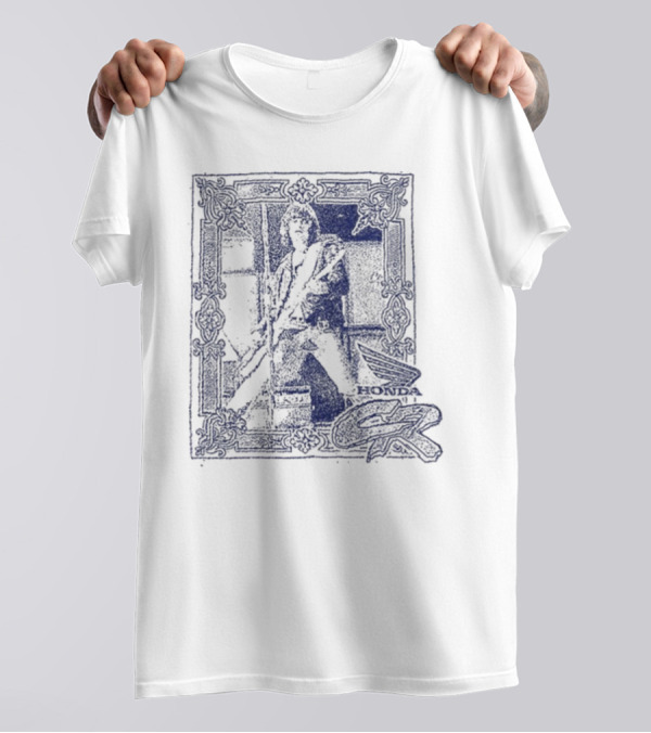Honda CR Ramone Motorcycle T-Shirt