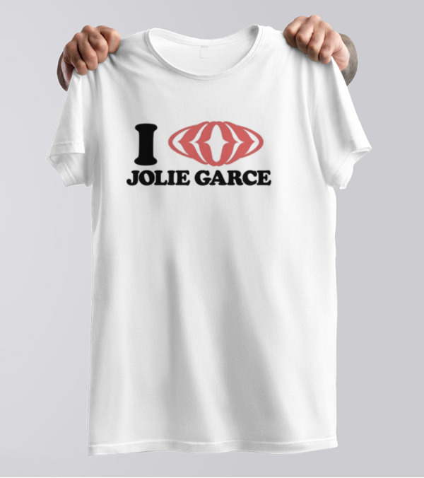 I Love Jolie Garce Red Lips T-Shirt