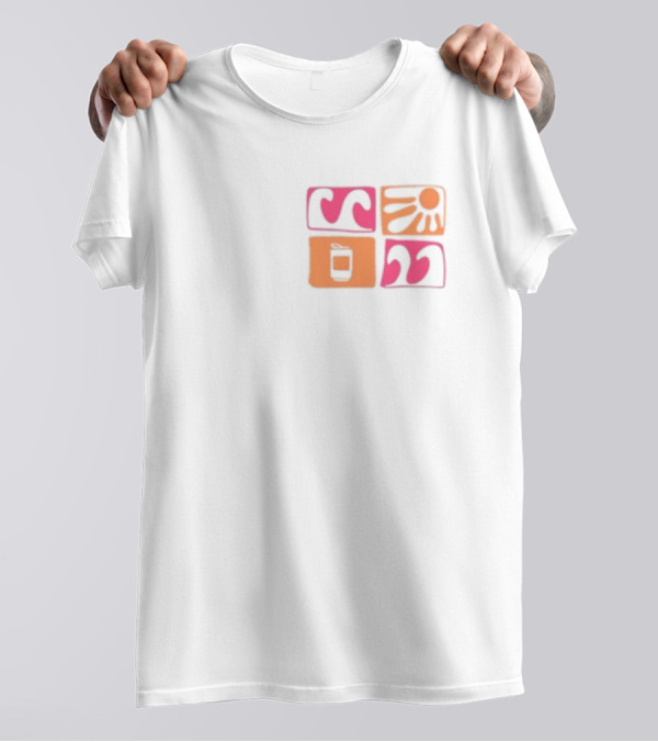 Waves And Rays Sun Surf Club Fat Boy T-Shirt