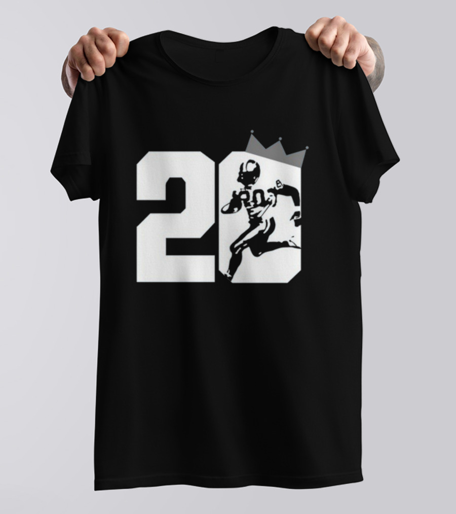 Barry King 20 Football Crown T-Shirt