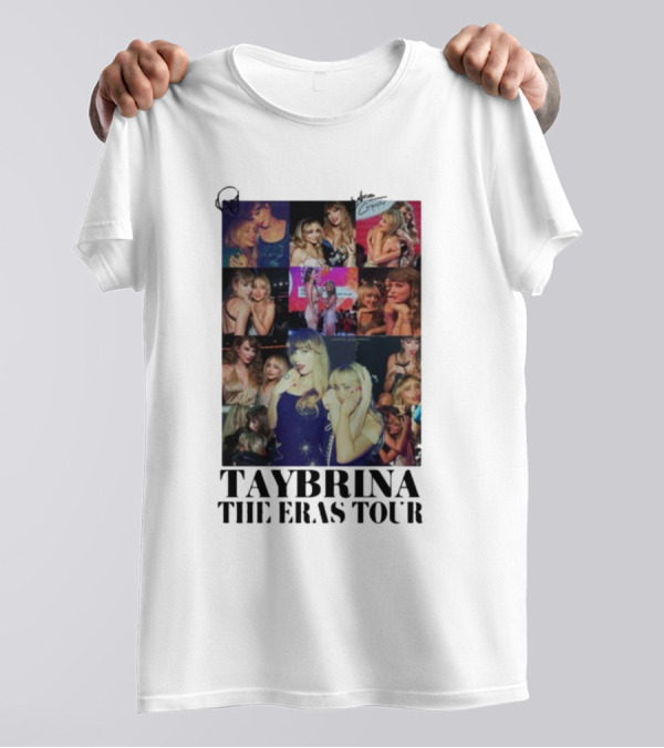 Taybrina The Eras Tour Collage T-Shirt