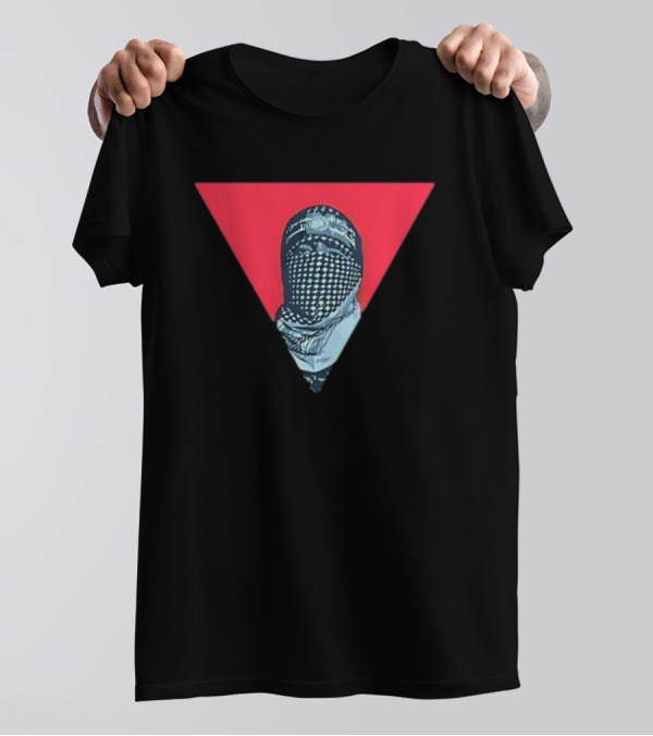Sprinter99800 Symbol Of Pride And Resistance Red Triangle Masked Figure T-Shirt