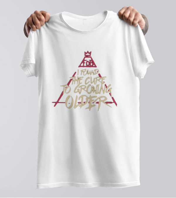 FOB I Found The Cure To Growing Older Crown Pyramid T-Shirt