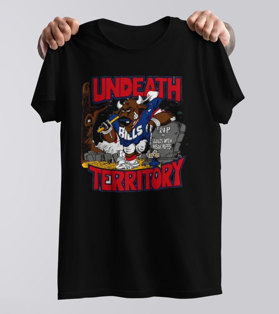 Undeathmetal Undeath Territory Bills Rip Bands With Weak Riffs T-Shirt
