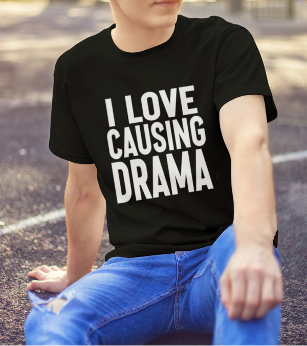 Jaded London I Love Causing Drama T-Shirt
