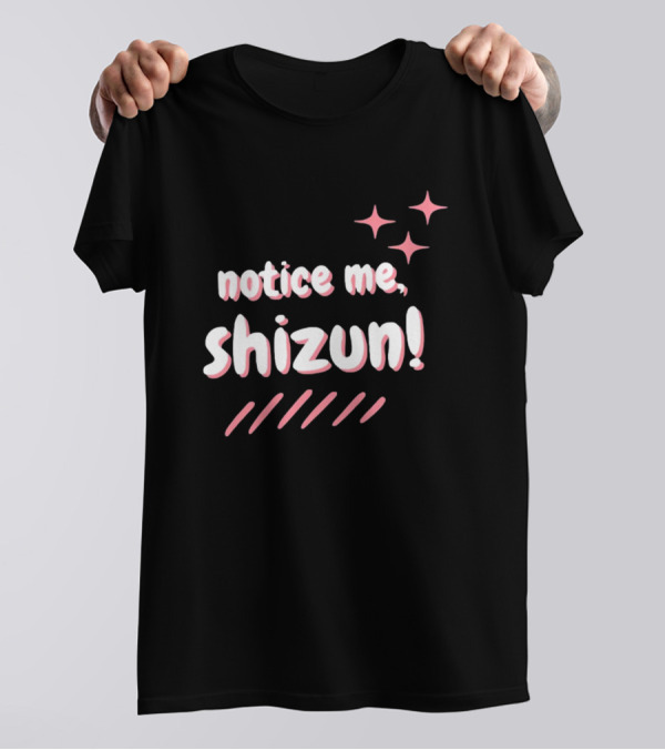 Notice Me Shizun Stars Pink Stripes T-Shirt