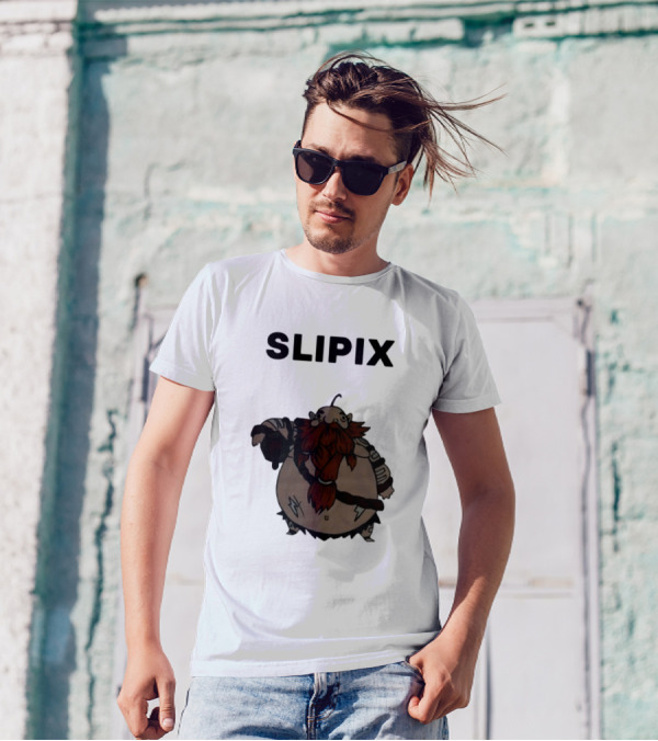 Slipix Tds Character Bold Bearded Figure T-Shirt