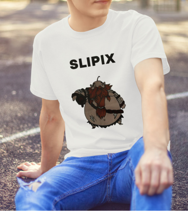 Slipix Tds Character Bold Bearded Figure T-Shirt