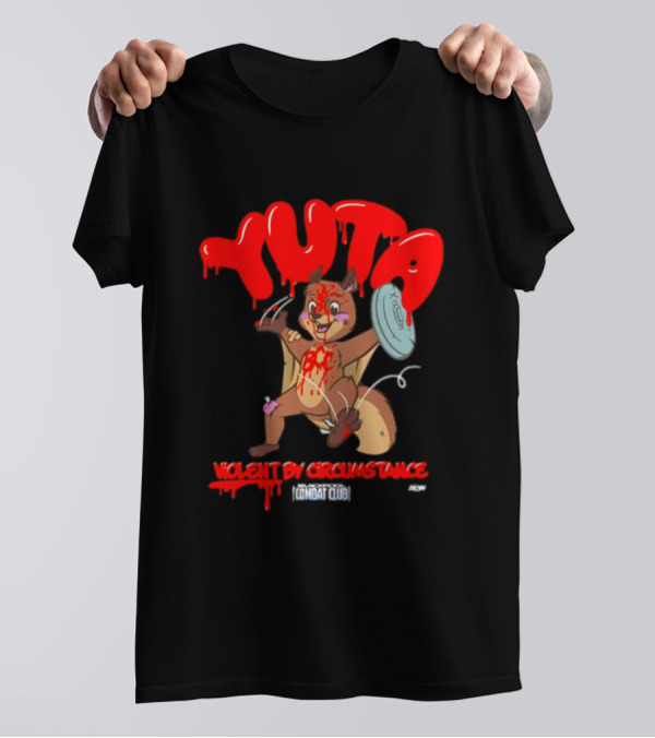 Yuta Violent By Circumstance BCC Combat Club Cartoon T-Shirt