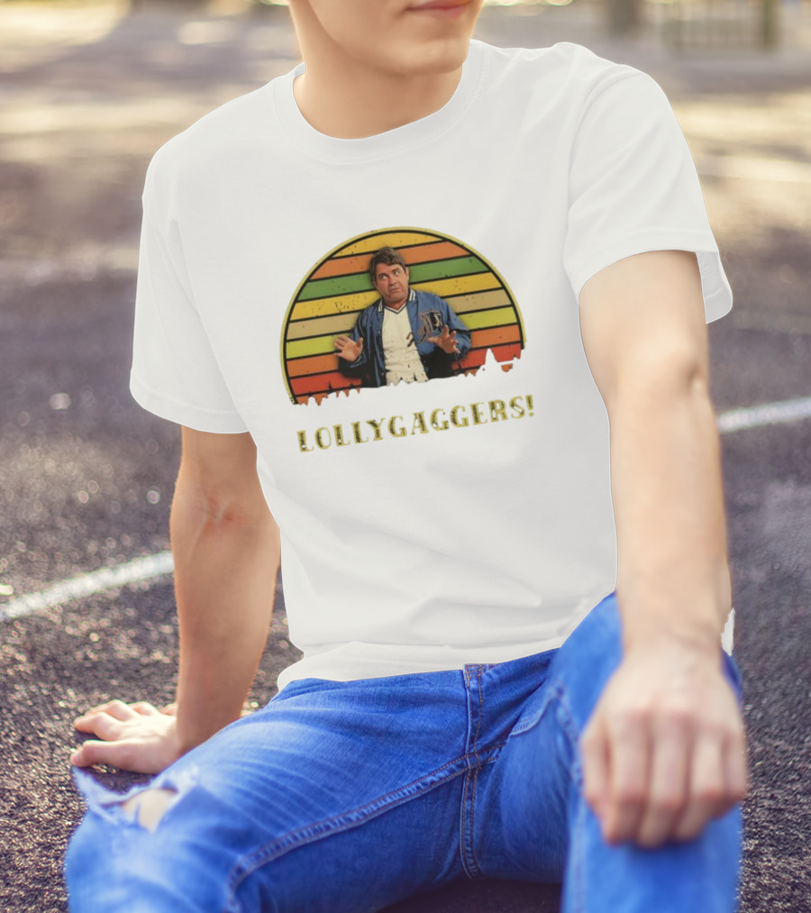 Lollygaggers Vintage Retro Rainbow Jacket T-Shirt