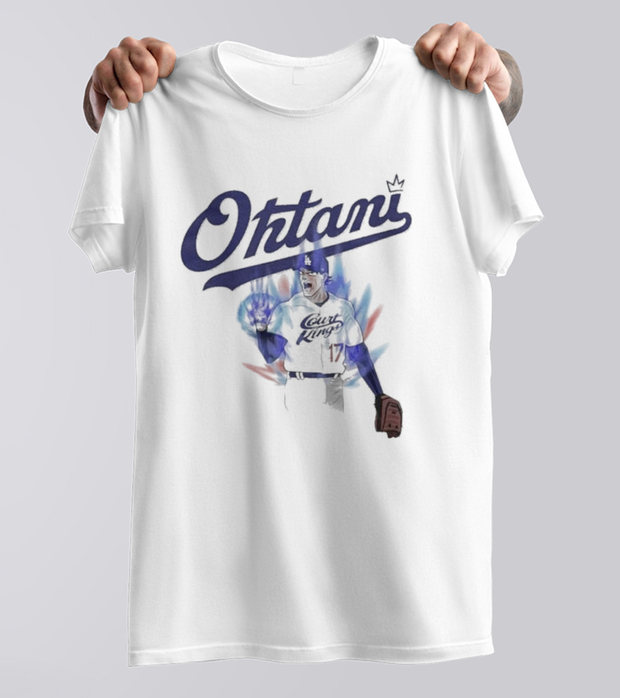 Los Angeles Dodgers Ohtani Court King Dragon Ball T-Shirt