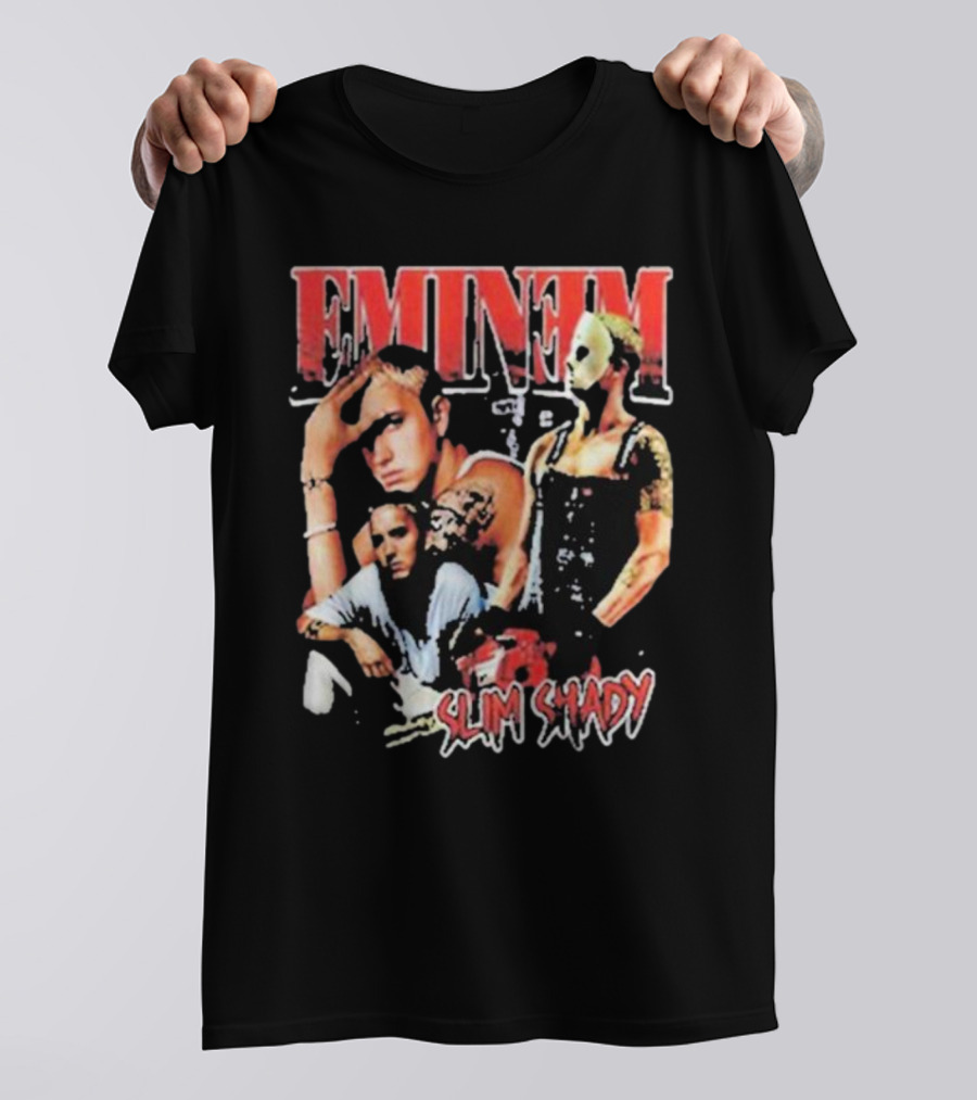 Eminem Slim Shady Show Eminem舒适 T-Shirt