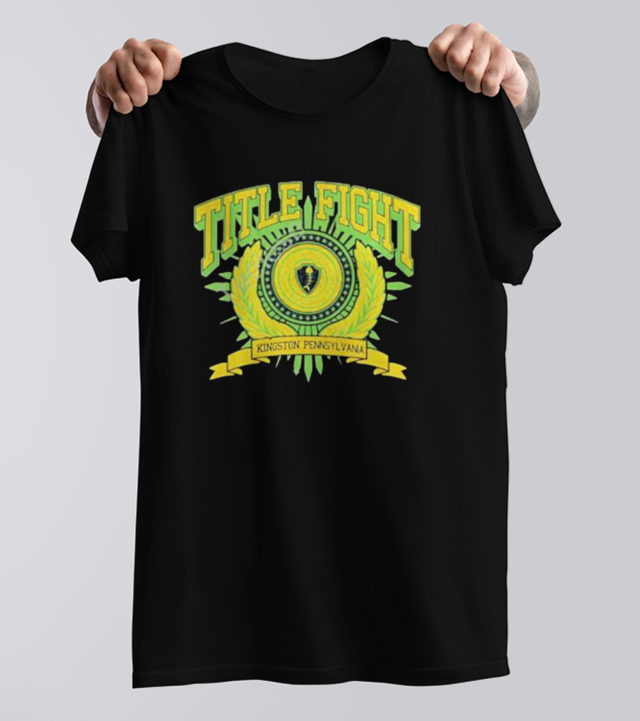 Title Fight Kingston Pennsylvania Crest T-Shirt