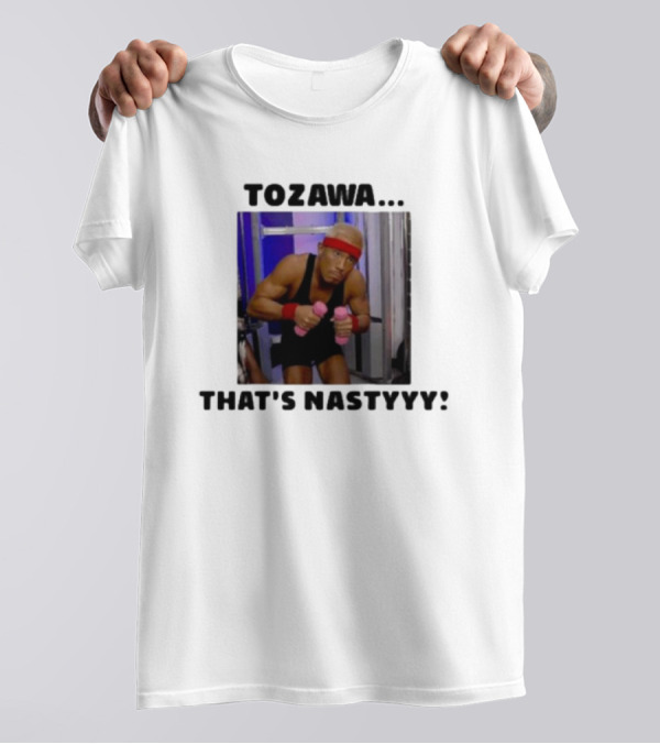 Tozawa. That’s Nastyyy Pink Dumbbells Fitness Focus T-Shirt