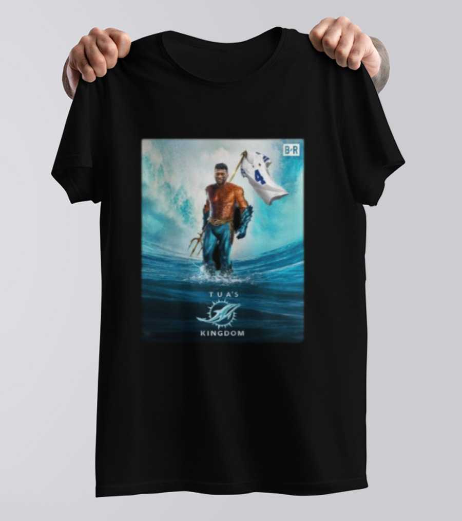 Tua's Kingdom Dolphins Conquer Cowboys B/R T-Shirt