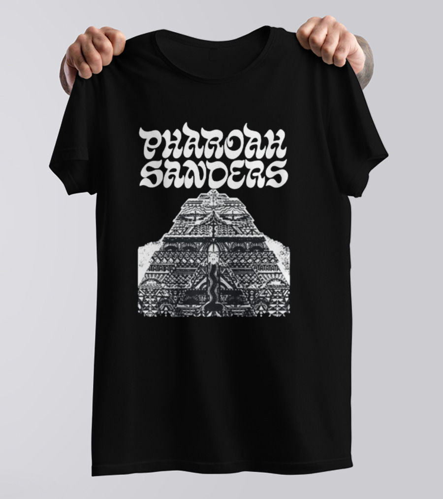 Pharoah Sanders Pyramid Artwork Psychedelic T-Shirt