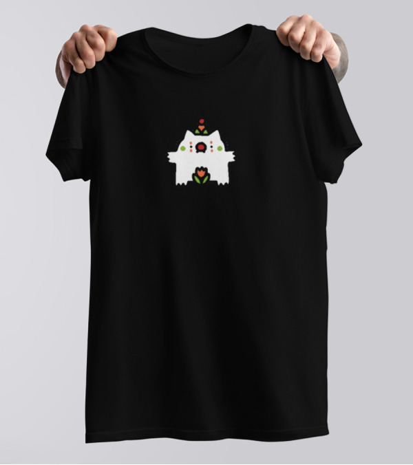 Sillynub Bootee Tulip Clown Cat Edition Leon Cute Party Hat Cat With Tulip Accents T-Shirt