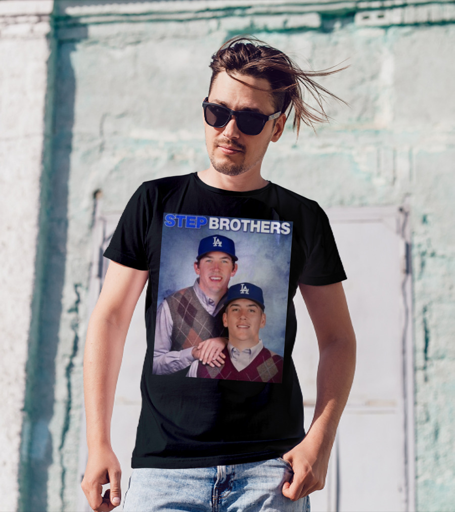 Bobby Miller Walker Buehler LA Step Brothers T-Shirt