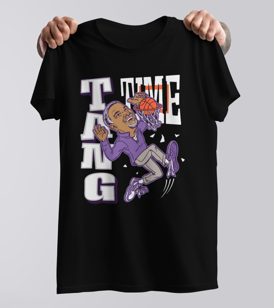Charliehustle Tang Time Coach Jerome Basketball Slam Dunk T-Shirt