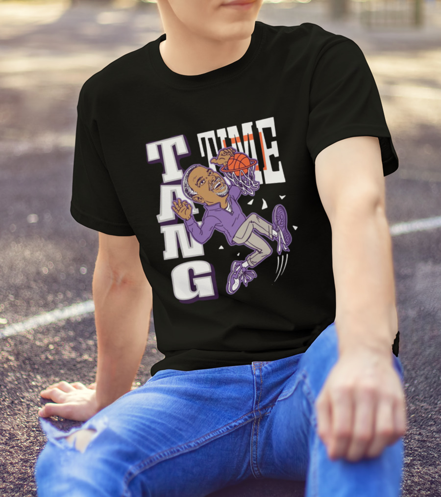 Charliehustle Tang Time Coach Jerome Basketball Slam Dunk T-Shirt