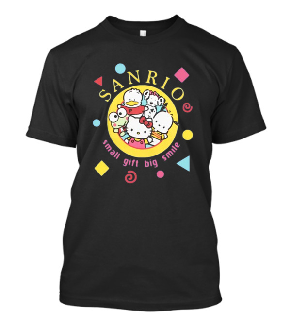Sanrio Small Gift Big Smile Hello Kitty And Friends X Dumbgood T-Shirt