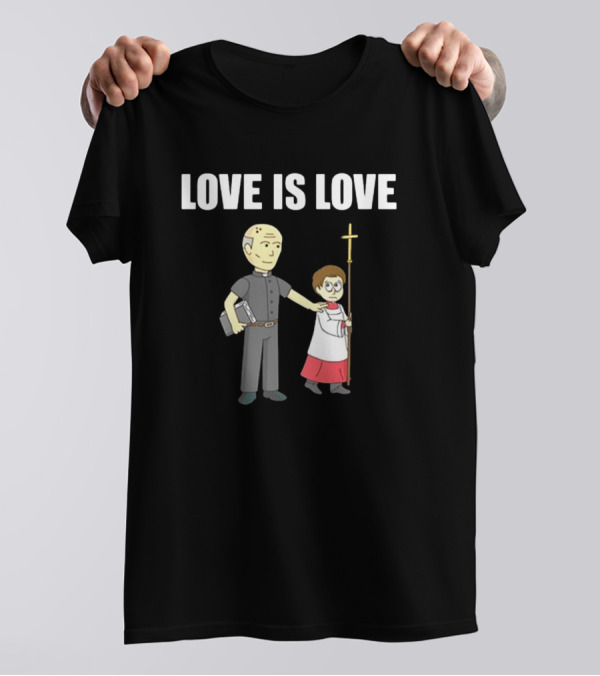 Love Is Love Clergy And Choirboy T-Shirt