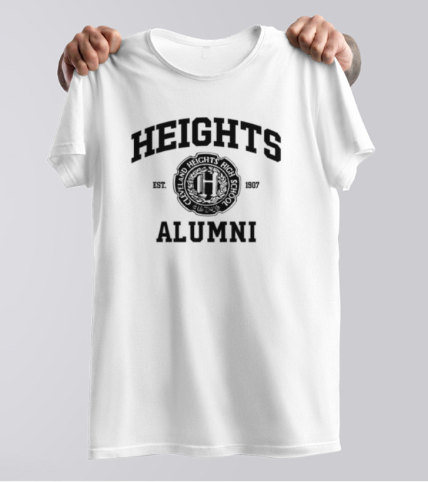 Heights Alumni Cleveland Heights High School Est. 1907 Jason And Travis T-Shirt