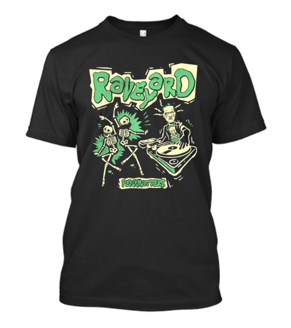 Raveyard Penkmatters Skeletons DJ Party T-Shirt