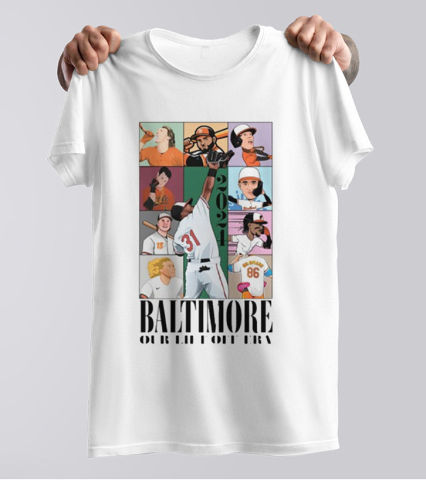 Baltimore Our Lift-Off Era 2024 Sports Montage T-Shirt