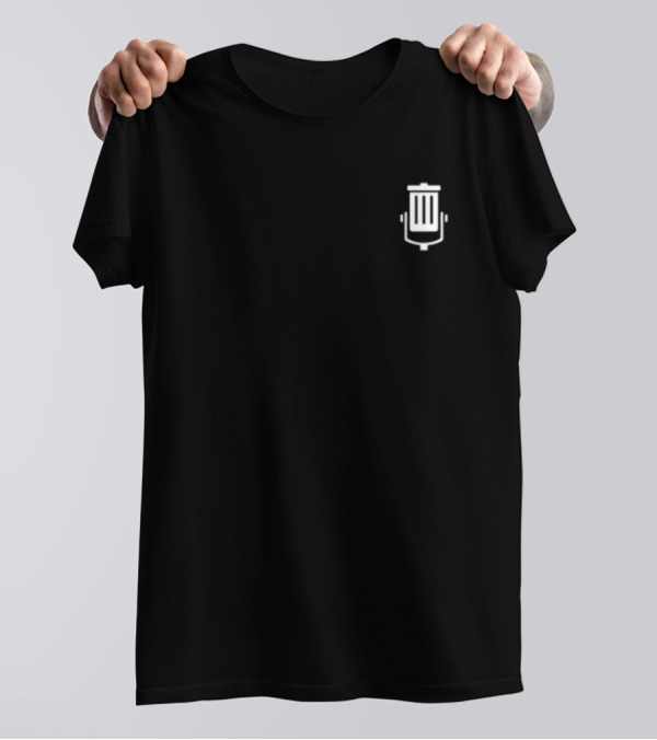 After Dark Split Retro Microphone T-Shirt